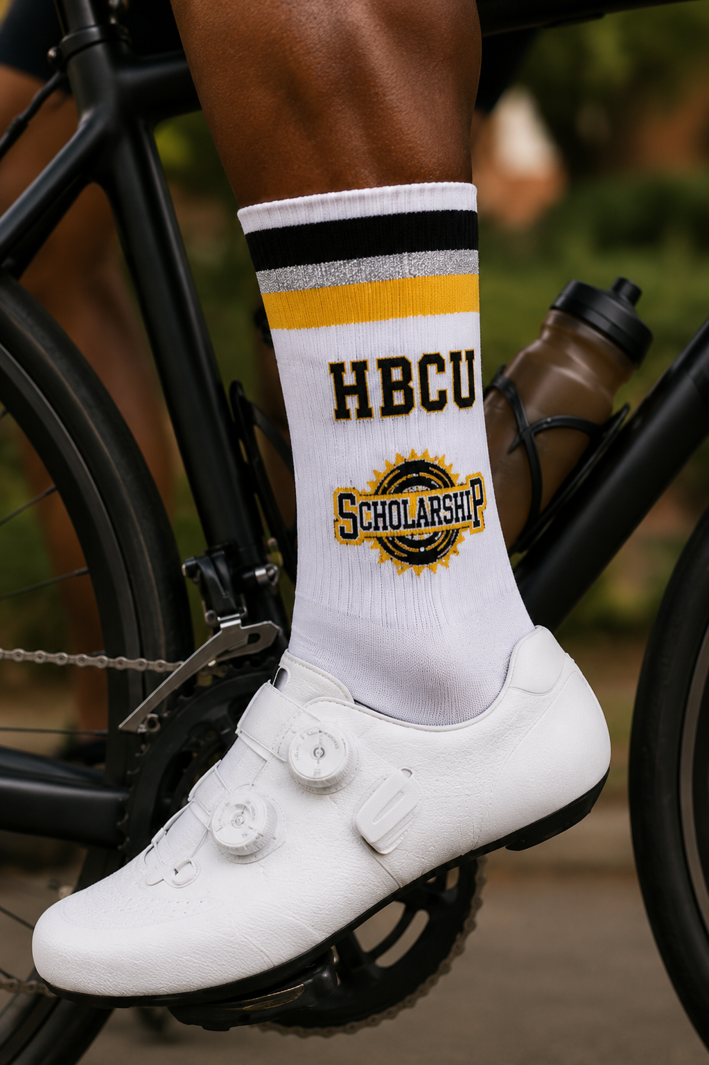 HBCU Reflective Tube Socks