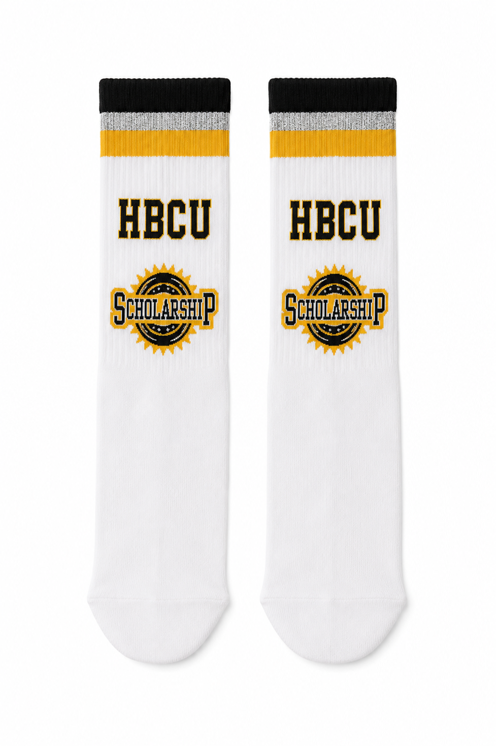 HBCU Reflective Tube Socks