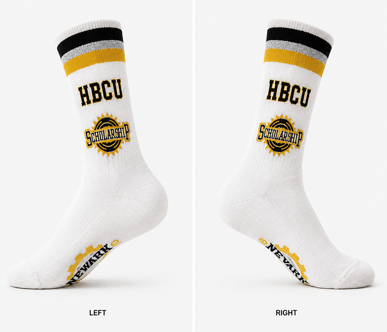 HBCU Reflective Tube Socks